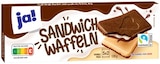 Sandwichwaffeln von ja! im aktuellen REWE Prospekt für 1,79 €