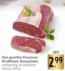 Zart gereiftes Charoluxe Rindfleisch: Rumpsteaks Angebote bei E center St. Ingbert für 2,99 €