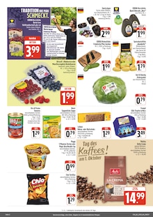 EDEKA Prospekt der Woche "Wir lieben Lebensmittel!" Seite 2, 29.09.2025 bis 04.10.2025 für Rauhenebrach Aktueller EDEKA Prospekt "Wir lieben Lebensmittel!" Seite 2 von 4 Seiten für Rauhenebrach