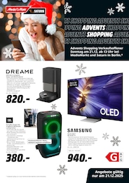 MediaMarkt Saturn Prospekt für Berlin: "ADVENTS SHOPPING", 5 Seiten, 21.12.2025 - 21.12.2025