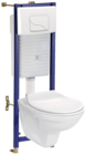Pack wc suspendu sol/mur  "basia" dans le catalogue Brico Dépôt