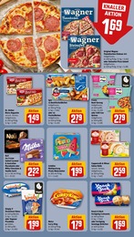 Tiefkühlpizza Angebot & Preis im aktuellen REWE Prospekt Tiefkühlpizza Angebot im aktuellen REWE Prospekt auf Seite 14