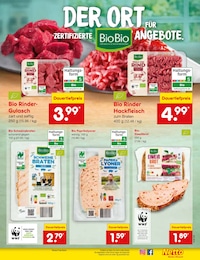 Netto Marken-Discount Rindfleisch im Prospekt 