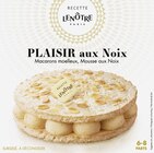 Le Plaisir aux Noix surgelé Une Recette - LENÔTRE dans le catalogue Géant Casino