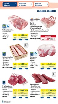 Schweinefleisch im aktuellen METRO Prospekt (Remscheid) Schweinefleisch im METRO Prospekt "Wochenangebote Getränke & Snacks" mit 51 Seiten (Remscheid)