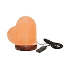 Lampe à sel en forme de cœur avec prise USB - 10 cm - IDEA LUCE DALLA NATURA dans le catalogue Botanic