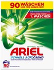 Vollwaschmittel Pulver im Angebot bei REWE in Kerpen Vollwaschmittel Pulver Angebote von Ariel bei REWE Kerpen für 17,99 €