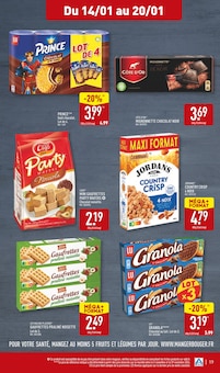 Promo Granola dans le catalogue Aldi du moment à la page 22