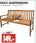 Holz-Gartenbank im Angebot bei Wreesmann in Weimar Holz-Gartenbank Angebote bei Wreesmann Weimar für 149,00 €