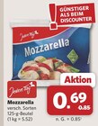 Aktuelles Mozzarella Angebot bei combi in Bielefeld ab 0,69 €