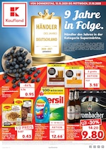 Kaufland Prospekt für Duisburg mit 40 Seiten Kaufland Prospekt für Duisburg: "9 Jahre in Folge.", 40 Seiten, 15.10.2020 - 21.10.2020