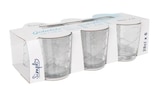 Set de 6 verres à eau - SIMPL dans le catalogue Carrefour