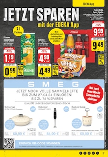 Cola im EDEKA Prospekt "Aktuelle Angebote" mit 24 Seiten (Gronau (Westfalen))