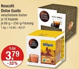 Dolce Gusto von Nescafé im aktuellen V-Markt Prospekt für 3,79 €