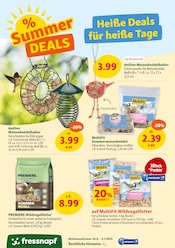Wildvogelfutter Angebote im Prospekt "Heiße Deals für heiße Tage" von Fressnapf Wildvogelfutter Angebote im Prospekt "Heiße Deals für heiße Tage" von Fressnapf auf Seite 12
