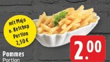 Pommes Angebote bei E center Bergkamen für 2,00 €