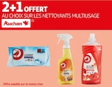 2+1 OFFERT AU CHOIX SUR LES NETTOYANTS MULTIUSAGE Auchan - Auchan dans le catalogue Auchan Supermarché