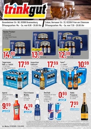 Trinkgut Prospekt "Aktuelle Angebote", 4 Seiten, 27.10.2025 - 27.10.2025 Aktueller Trinkgut Prospekt, "Aktuelle Angebote", mit Angeboten der Woche, gültig von 27.10.2025 bis 27.10.2025