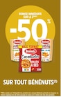 Promo Cacahuètes grillées à sec-50% de remise immédiate sur le 2ème sur tout Bénénuts à  dans le catalogue Intermarché à Ueberkumen