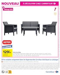 Prix et réduction Meuble Salon dans le prospectus Carrefour en cours Offre Meuble Salon dans le catalogue Carrefour du moment à la page 12