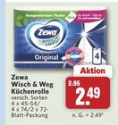 Aktuelles Wisch & Weg Küchenrolle Angebot bei combi in Bielefeld ab 2,49 €