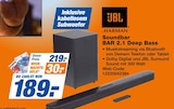 Soundbar BAR 2.1 Deep Bass bei expert im Werne Prospekt für 189,00 €