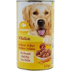 Aliment complet pour chiens - CARREFOUR COMPANINO VITALIVE en promo chez Carrefour Aliment complet pour chiens - CARREFOUR COMPANINO VITALIVE dans le catalogue Carrefour