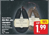 Ahle Blutwurst oder Leberwurst von Rack & Rüther für 1,99 € bei EDEKA im Angebot Ahle Blutwurst oder Leberwurst von Rack & Rüther im aktuellen EDEKA Prospekt