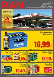 Bier im RAN Prospekt in Weingarten Aktueller RAN Prospekt mit Bier, "RAN", Seite 1