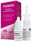 Markt Apotheke Riegelsberg - Vividrin® Azelastin Kombipackung 0,5 mg/ml Augentropfen und 1 mg /ml Nasenspray Angebot im Prospekt Vividrin® Azelastin Kombipackung 0,5 mg/ml Augentropfen und 1 mg /ml Nasenspray bei Markt Apotheke im Riegelsberg Prospekt für 16,95 €