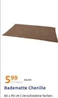 Badematte Chenille im aktuellen Action Prospekt für 5,99 €