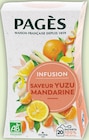 Infusion Yuzu et Mandarine Bio - Pagès dans le catalogue Intermarché Super