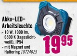 Akku-LED-Arbeitsleuchte im Hornbach Prospekt Akku-LED-Arbeitsleuchte  im aktuellen Hornbach Prospekt für 19,95 €