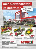 toom Baumarkt Prospekt für Buxtehude mit 1 Seiten toom Baumarkt Prospekt für Buxtehude: "Dein Gartencenter ist geöffnet.", 1 Seiten, 20.02.2021 - 26.02.2021