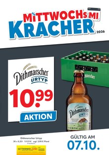 Bier im aktuellen Getränkeland Prospekt (Rostock) Bier im Getränkeland Prospekt "Die Getränkekönner" mit 1 Seiten (Rostock)