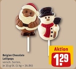 Belgian Chocolate Lollipops im aktuellen REWE Prospekt