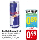 Energy Drink im Angebot bei EDEKA in Konstanz Energy Drink Angebote von Red Bull bei EDEKA Konstanz für 0,89 €