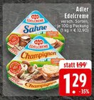 EDEKA Alpen - Edelcreme Sahne Angebot im Prospekt Edelcreme Sahne bei EDEKA im Alpen Prospekt für 1,29 €