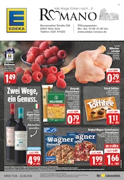 EDEKA Prospekt für Köln mit 26 Seiten EDEKA Prospekt für Köln: "Aktuelle Angebote", 26 Seiten, 17.08.2026 - 22.08.2026
