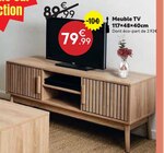 Meuble TV - Maxi Bazar à Lyon Meuble TV en promo chez Maxi Bazar Lyon à 79,99 €