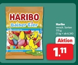 Baiser Eier von Haribo für 1,11 € bei famila Nordwest im Angebot Baiser Eier von Haribo im aktuellen famila Nordwest Prospekt