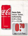 Aktuelle Coca Cola Angebote bei alldrink in Dreieich Aktuelles Coca-Cola Angebot bei alldrink in Dreieich ab 0,79 €