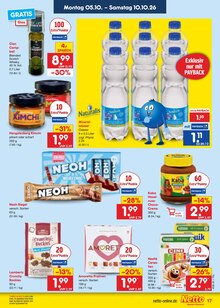 Wasser im Netto Marken-Discount Prospekt "Aktuelle Angebote" mit 68 Seiten (Cottbus)