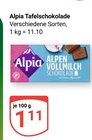 Tafelschokolade bei GLOBUS im Weischlitz Prospekt für 1,11 €