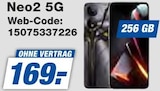 Smartphone Neo2 5G im Angebot bei expert in Wunstorf Smartphone Neo2 5G Angebote von nubia bei expert Wunstorf für 169,00 €