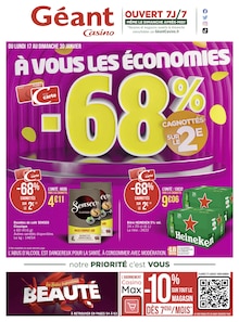 Géant Casino Catalogue "À vous les économies", 86 pages, Aubagne,  17/01/2022 - 30/01/2022