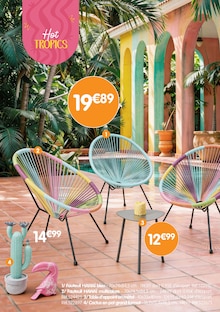 Promotion Fauteuil dans le prospectus B&M, valable du 06/03/2026 au 07/04/2026 Promo Fauteuil dans le catalogue B&M du moment à la page 2