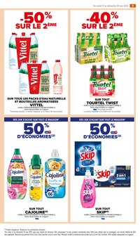 Promotion Bière blanche dans le prospectus Carrefour Market, valable du 13/05/2025 au 25/05/2025 Promo Bière blanche dans le catalogue Carrefour Market du moment à la page 11