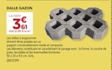 Gedimat Montmin - Promo Dalle gazon Promo Dalle gazon à 3,61 € dans le catalogue Gedimat à Montmin