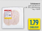 Schinkenwurst grob mit Broccoli bei diska im Reisdorf Prospekt für 1,79 €